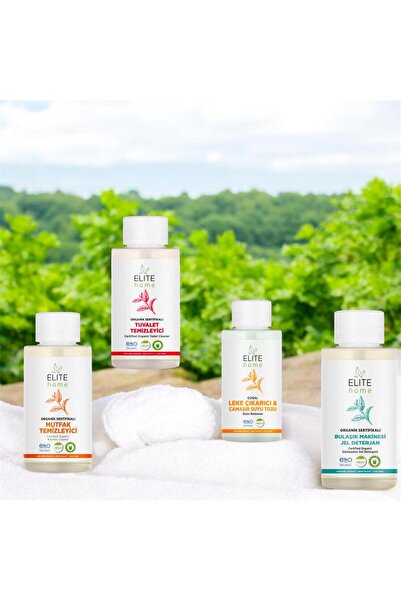 The Elite Home Organik Ve Vegan Sertifikalı Deneme Seti 4*50 ml