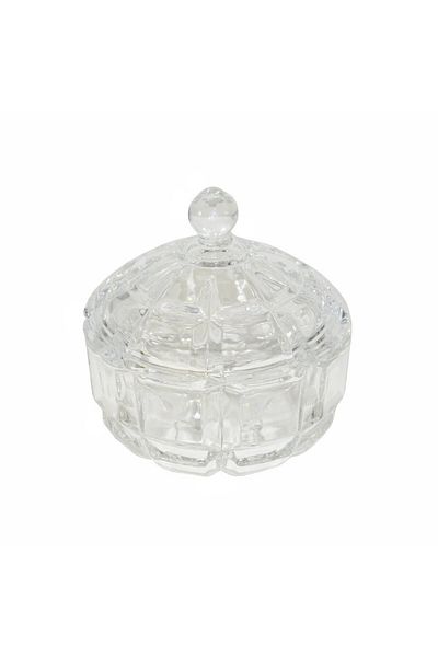 Generic Clear glass jar with multi-purpose lid