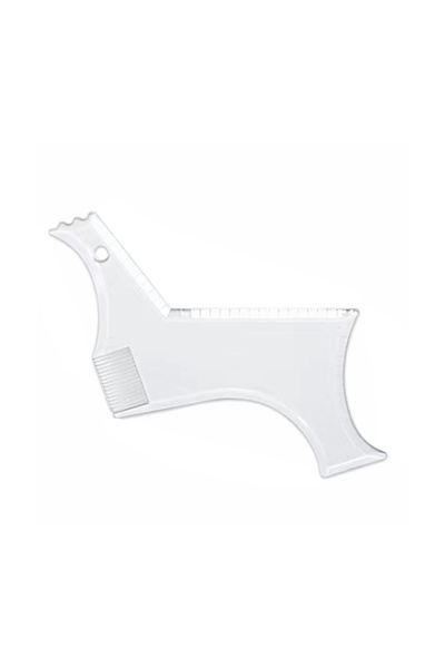 Choice1 Beard styling 1pc Men Beard Styling Template Stencil Beard Comb for Men Lightweight and Flexible Fit