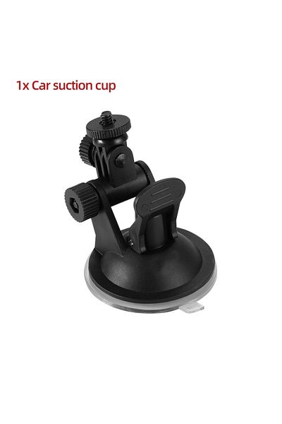 EXSKOF white color For GoPro Car Suction Cup Mount Windshield Mount For GoPro Hero 13 12 11 10 Insta360 X4