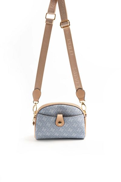 Silver Polo Geantă Polo argintie pentru fete - BLUE-MAT FABRIKKI M178