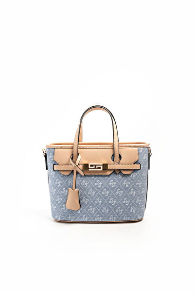 Silver Polo Дамска чанта през рамо 1185-46591 SILVER POLO BAG M178 BLUE-MATTE