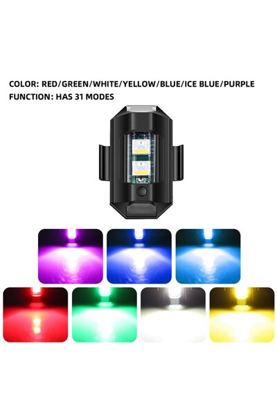 Choice 1PCs 1pc Universal Strobe Light for Motorcycle Scooter Car LED Anti-co...