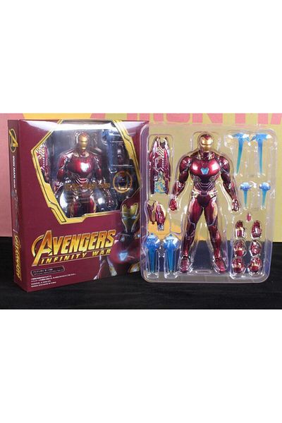 Choice with box 01 Ironman MK50 in Marvel Avengers Infinity War BJD Action Figures Toys for Christmas Birth
