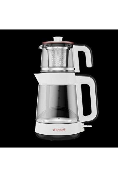 Arçelik سم 6964 آلة تحضير الشاي باللون الأبيض