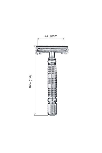 Choice Butterfly Double Edge Safety Razor Shaver Beard Barber Wet Shaving Twist Open For Men Women With ...