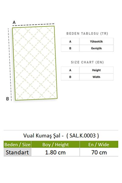 Eliş Şile Bezi Απλό Voile Υφασμάτινο Σάλι Μαύρο Μαύρο