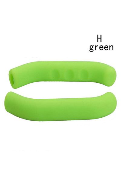 Choice 2pcs green Electric Sccoter Anti-slip Brake Handle Grips Silicone Gel Lever Cover For Xiaomi M365 PR