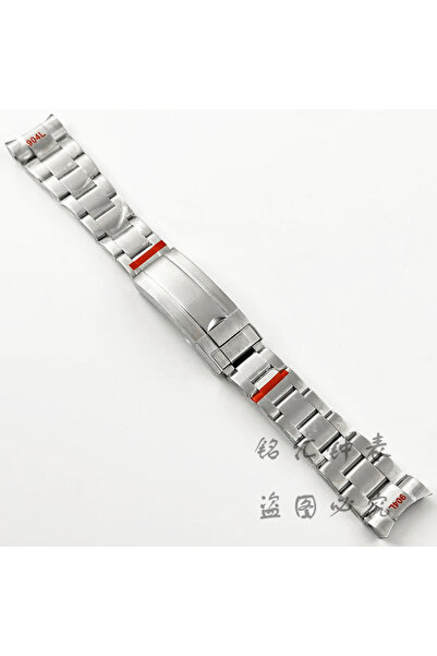 Choice 20mm NO.4 Brushed Center 20MM Width Silver Presidential Solid Bracelet...