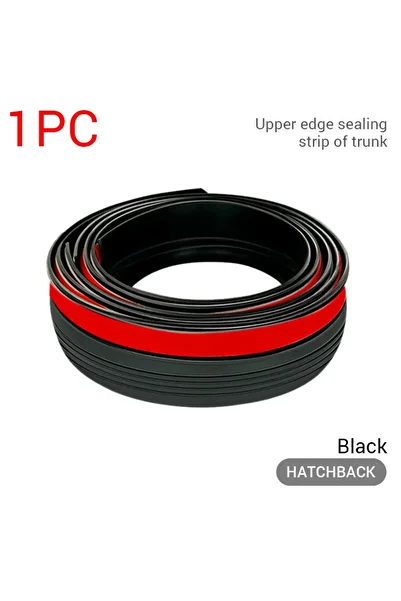 Choice 1.6m Hatchback Black Seametal Car Rubber Sealing Strip Auto Trunk Lid Gap Seal Strip Universal Hatch