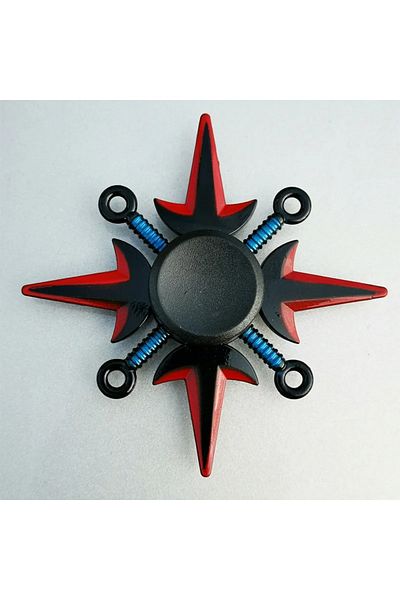 Choice Y50 Creative Fidget Spinner Tri Spinner Zinc Alloy Ninja Shuriken Sharingan Hand Spinner Finger Stre