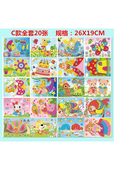 Choice Z--5PCS--no repeat 5/10/20pcs/Lot DIY Diamond Stickers Handmade Crystal Paste Painting Mosaic Puzzle