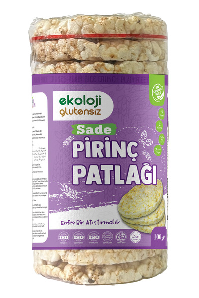 Ekoloji Market أرز بسيط بدون جلوتين 100 جرام