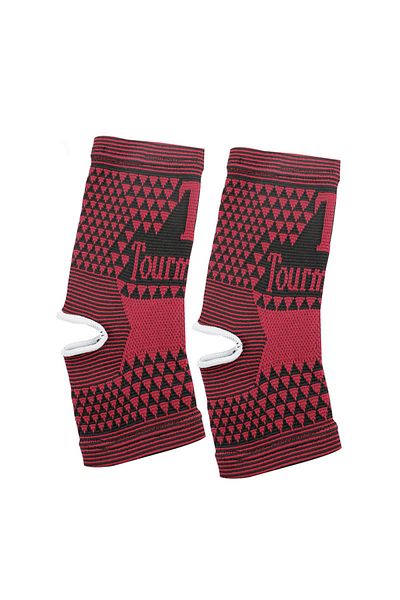 DIDAONUMEN Free Size Tourmaline Ankle 2Pcs Tourmaline Ankle Brace Magnetic Therapy Compression Sleeve Relieve J
