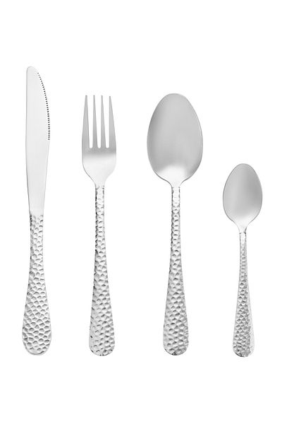 Ambition Stainless steel cutlery set, 24 pieces, 6 people, Bubble