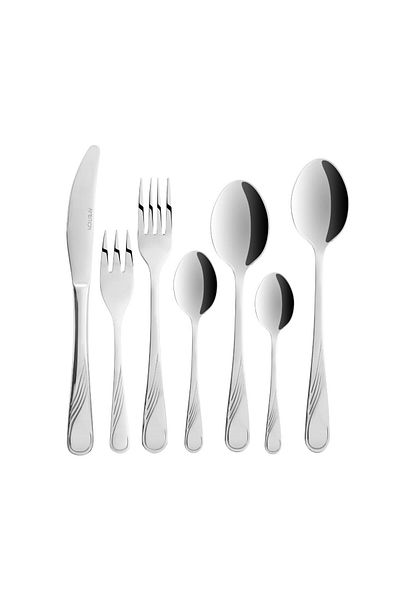 Ambition Stainless steel cutlery set, 42 pieces, 6 people, packed in a gift box, Napoli