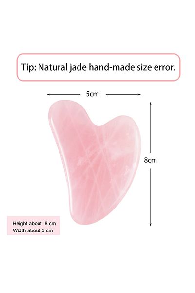 Choice1 VIOLET Natural Stone GuaSha Jade Facial Beauty Scraping Massage Tools Firm Skin Care Face Gua Sha SP