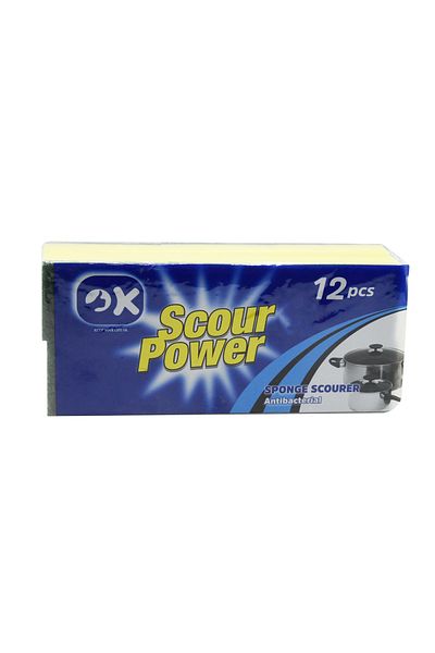 OX 12-piece multi-function cleaning sponge