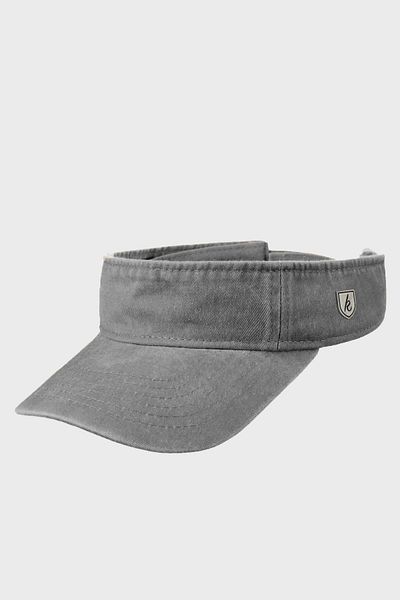 Külah Washed Denim Cotton Visor Hat - Women'S/Men's - Spring/Summer Sportsman Tennis Cap