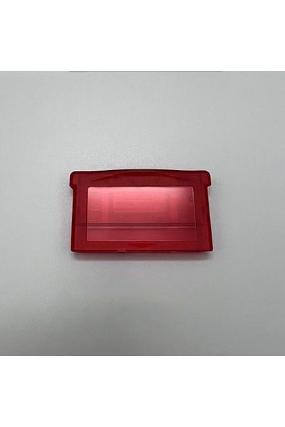 JCD Clear Red 1pcs High Quality For Gba Game Protective Cartridge Shell Case For Gameboy Advance Sto
