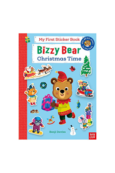 Nosy Crow Bizzy Bear - My First Sticker Book Christmas Time