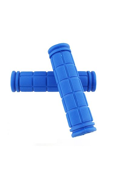 Choice Blue 1Pair Bicycle Handlebar Grips Anti-skid Bike Handle Bar Grips Rubber Covers Fixed Gear BMX MTB