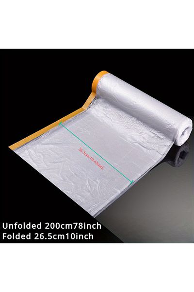 Choice 200cm20m Washi Paint Protection Film Dust Protection Masking Film Car Painting Beauty Decoration Mas