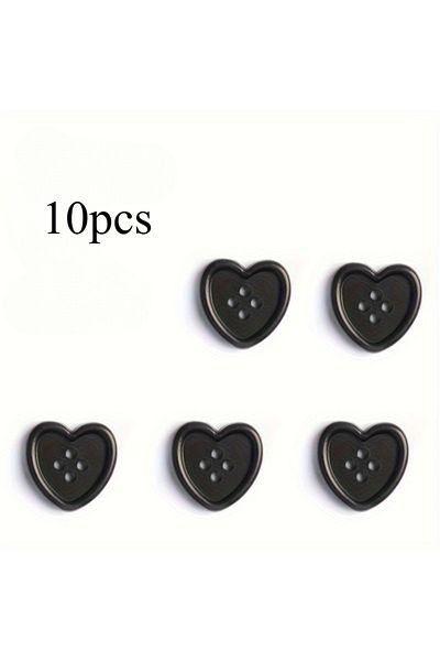 Choice Black 10pcs/set Shank Buttons for Needlework Sewing Button for Clothing Diy Accessories Decorative C