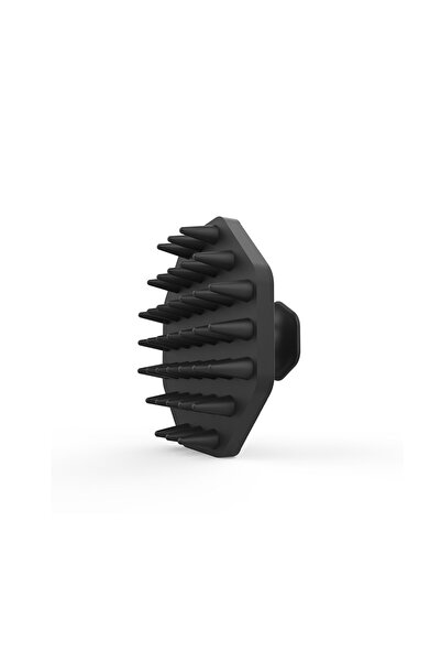 Choice black Silicone Shampoo Scalp Hair Massager Head Body Scalp Massage Bru...