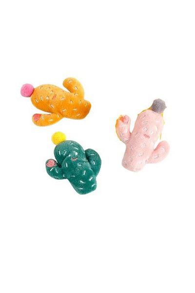 Glipet Plush Cactus Figured Cat Toy 8 cm