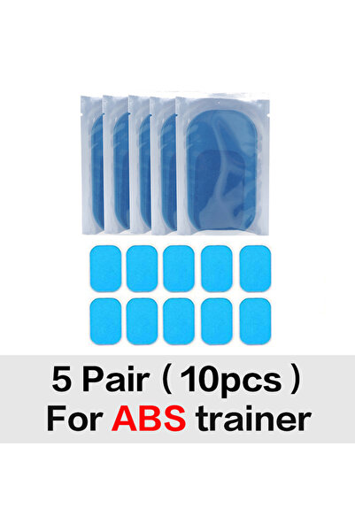 Choice1 مجموعة من 5 قطع (10 قطع) من وسادات الجل لتدريب عضلات الورك والبطن EMS...