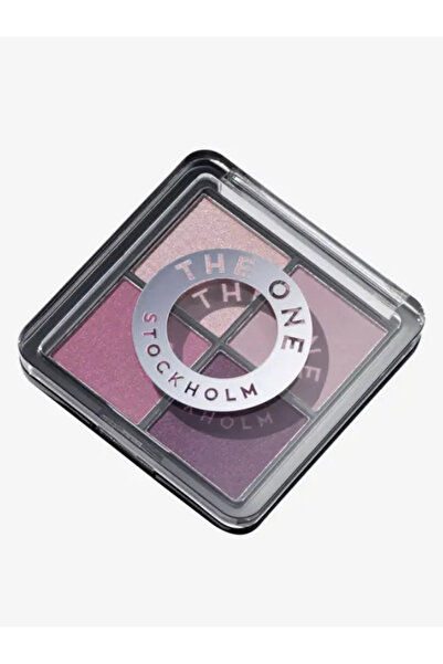 Oriflame The One Make-up Pro Hem Mat Hem Işıltılı Görünüm Sunan Dörtlü Göz Farı - Rosy Plum 44813