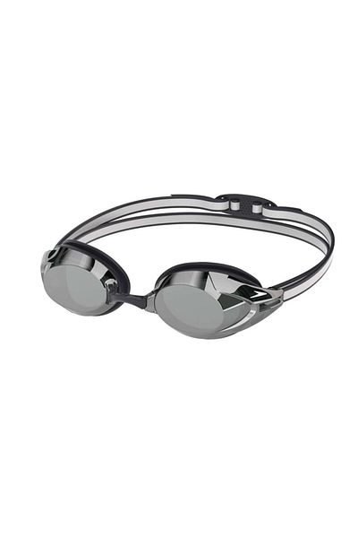 SPEEDO Vanquisher 3.0 مع مرآة - نظارات سباحة عاكسة باللون الأسود/الدخان/الفضي 8-00473409951