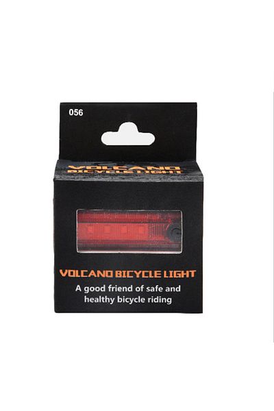 Choice 1PCS Red Bike Tail Light USB Rechargeable LED Bright Rear Red Bike Light Cycling Safety for Night Ri