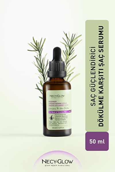 NECY GLOW Biberiye içerikli Saç Bakım Serumu Güçlendirici Saç Oluşumu Destekl...
