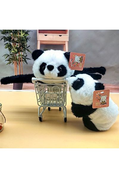 Choice 17cm Yellow Kawaii Animal Panda Capybara Fox Wristband Plush Doll Toys Soft Wrist Band Christmas Gif