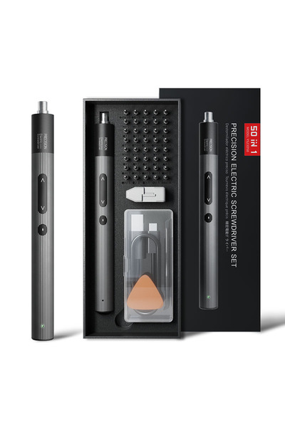 Choice 50 in 1 50 in 1 Precision Electric Screwdriver Set with 3-Speed Torque Adjustable Magnetic Phillips