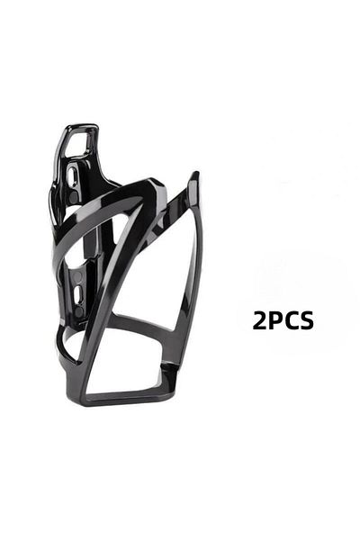Choice Black-2PCS 2PCS Bicycle Bottle Cages MTB Road Bicycle Water Bottle Holder Colorful Lightweight Cycli