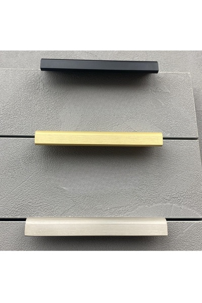 System 1745 Entegre/Gömme Kulp Mat Altın Renk 160 mm