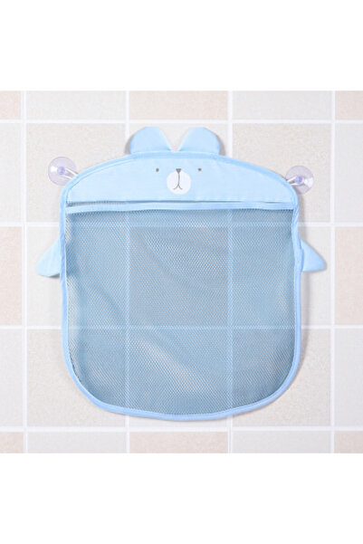 Choice حقيبة شبكية زرقاء لتنظيم أدوات الحمام للأطفال، سلة أطفال بأشكال حيوانا...