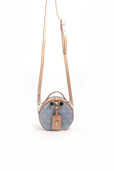 Silver Polo Geantă Crossbody Femei / Fete 1163-46487 SILVER POLO CROSSBODY BAG M178 BLUE-MATTE TEN