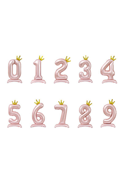 Choice 1 32inch Pink 32 Inch Standing Crown Digital Aluminum Film Balloon Blu...