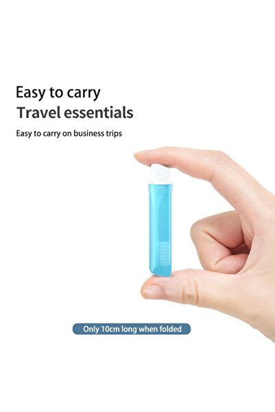 Choice black Travel Toothbrush Outdoor Camping Portable Folding Small Tooth Brush Traveling Toothbrushes fo