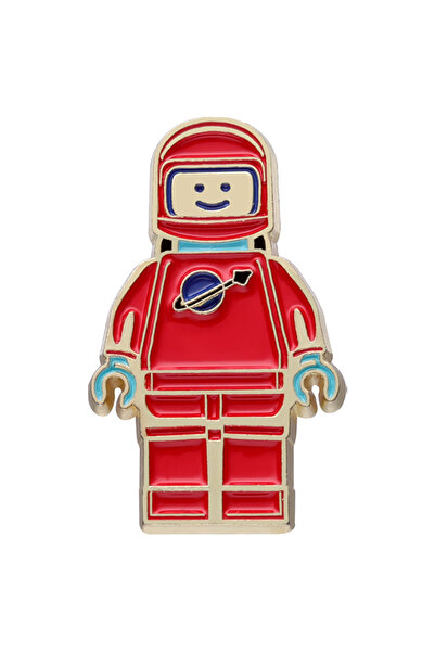 Choice XZ8280 دبابيس مطلية بالمينا على شكل روبوت فضاء، شارات كرتونية، ياقة معدنية مخصصة، بروش روبوت لطيف، ملابس