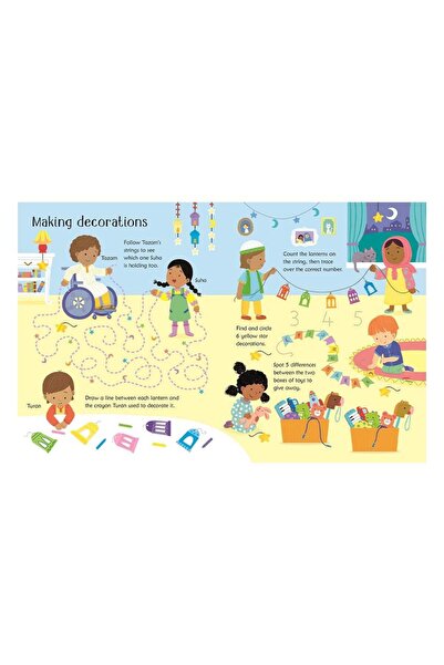 Usborne Wipe-Clean - Eid Activities