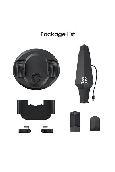 Choice black Charging Dock for Meta Oculus Quest 3 Accessories Vertical Charge Stand Controller Holder VR H