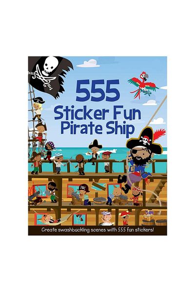 Imagine That 555 Sticker Fun - Pirate Ship