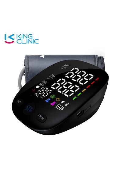 Choice Kingclinic New Household Arm Type Digital Electronic Portable Led Smart Blood Pressure Meter Bp M...