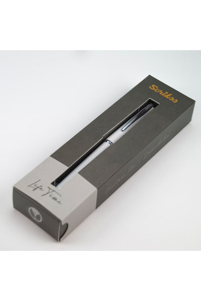 Scrikss 33 Dolma Kalem Beyaz Özel Kutulu