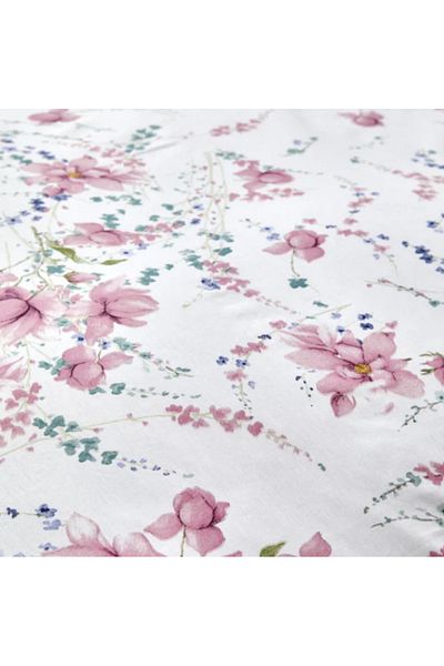 Karaca Dalila 100% Baumwolle Doppelbett Bettwäsche Set Pink